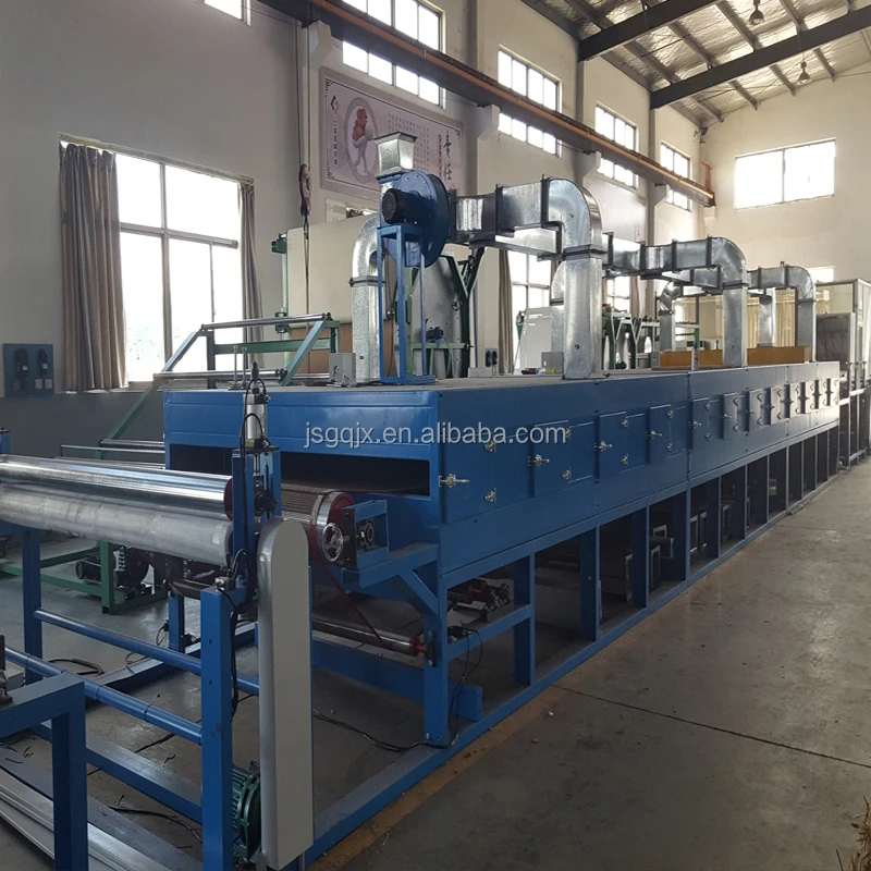 Leather sponge deodorant machine for flame laminated products