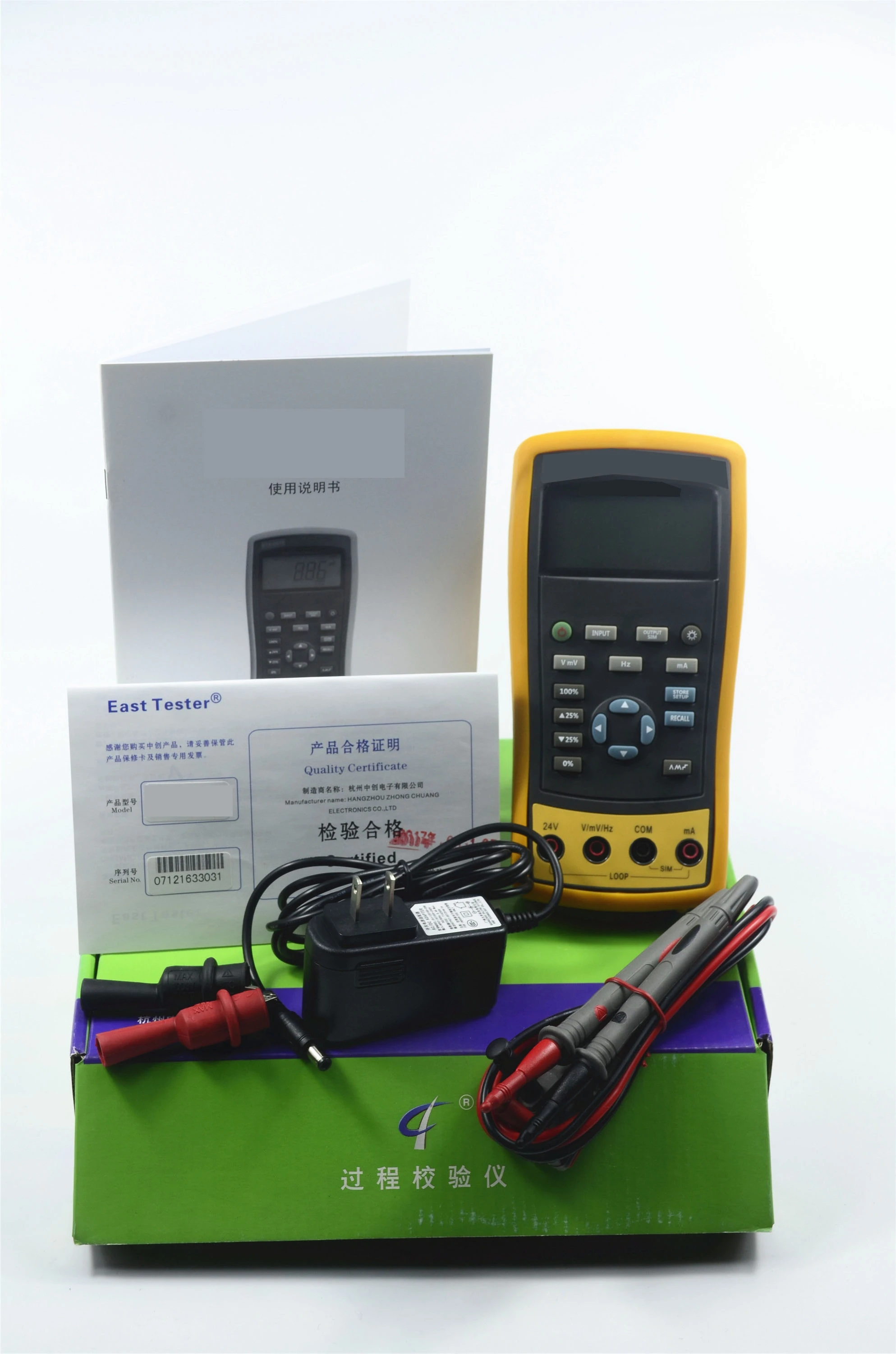 4-20ma loop process ET2715A  voltage current calibrator