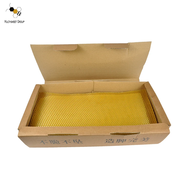 OEM/ODM 41.5*19.5cm 100% Dadant Beeswax Foundation Sheet