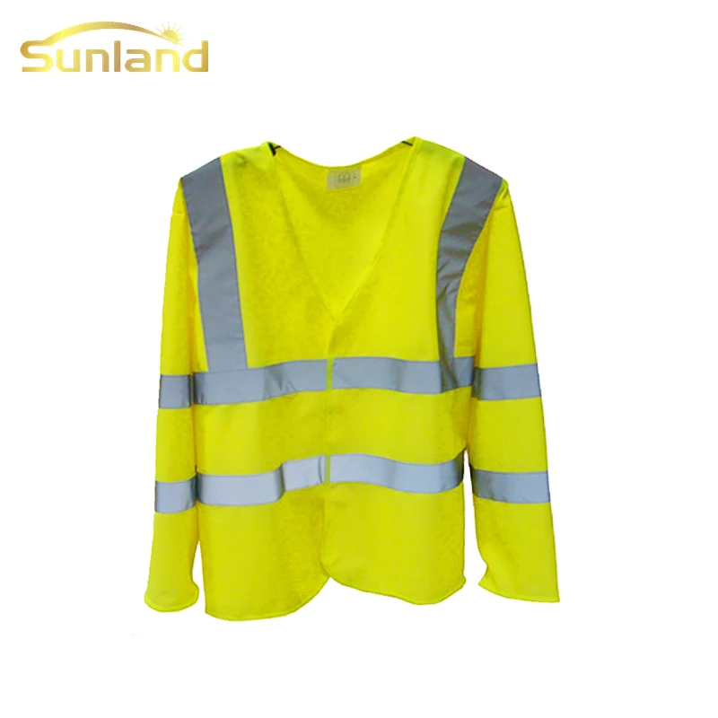 Оптовая продажа Светоотражающие волонтер предупреждение жилет безопасности