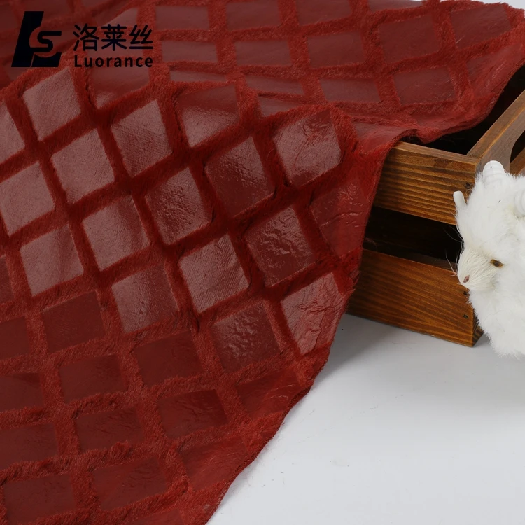 wholesale white synthetic faux fur fabric