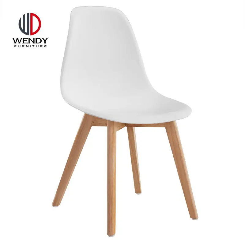 Hot sale MDF dining table and plastic dining chair set with good price