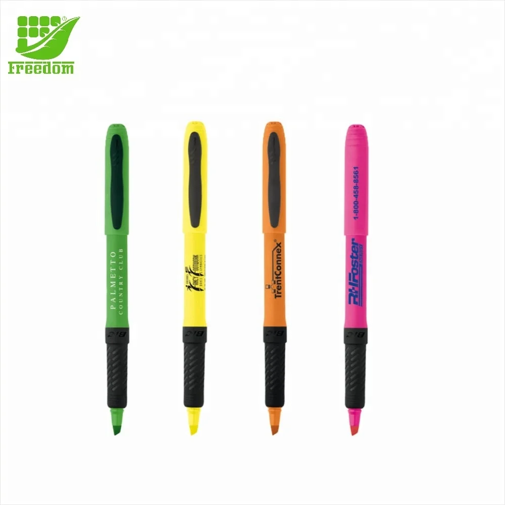 Most Popular Logo Printed Highlighter Marker Pen