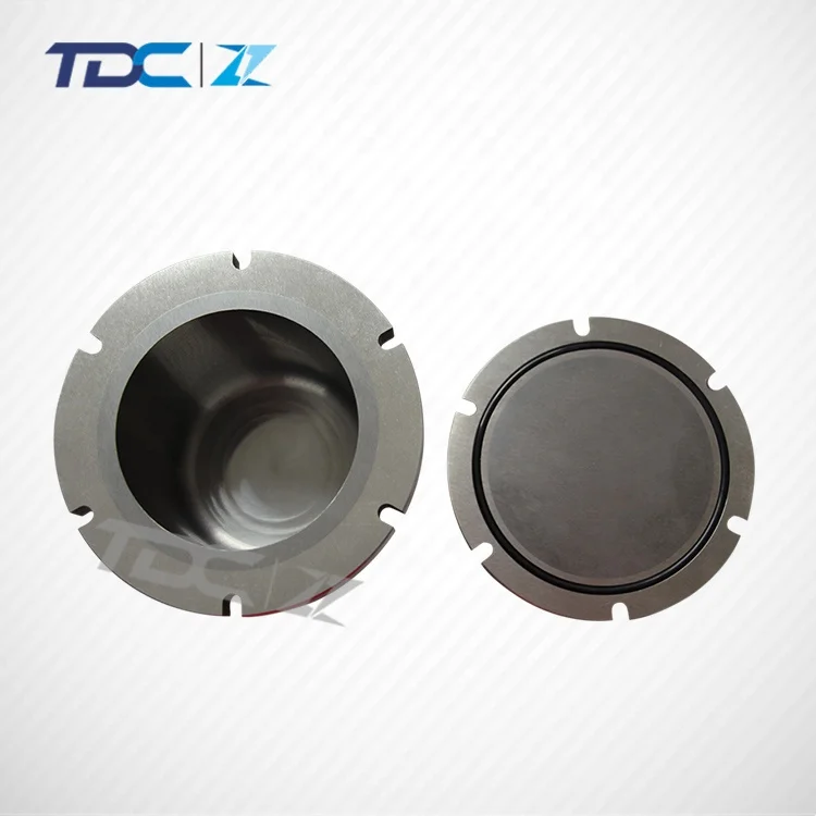 polished high hardness tungsten carbide ball mill jar standard size cemented carbide grinding jar with factory stock