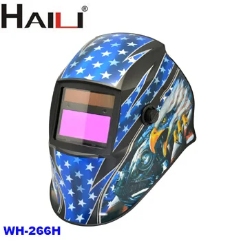 2024 year HAILI brand cheap price W-235H AS/NZS Approval Welding Helmet Auto Darkening Electronic Welding Mask for export