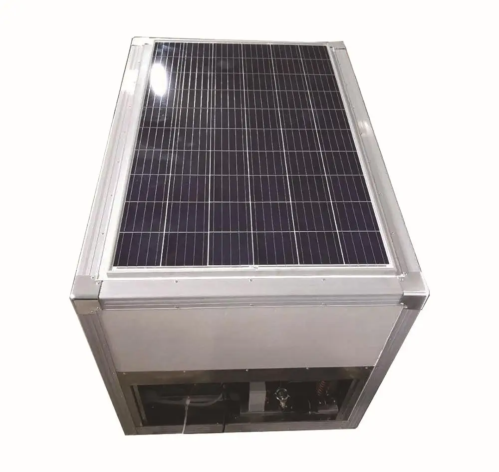 Холодильная коробка с питанием от солнечной энергии постоянного тока, мини холодильная камера для пикапа, фургона для мороженого