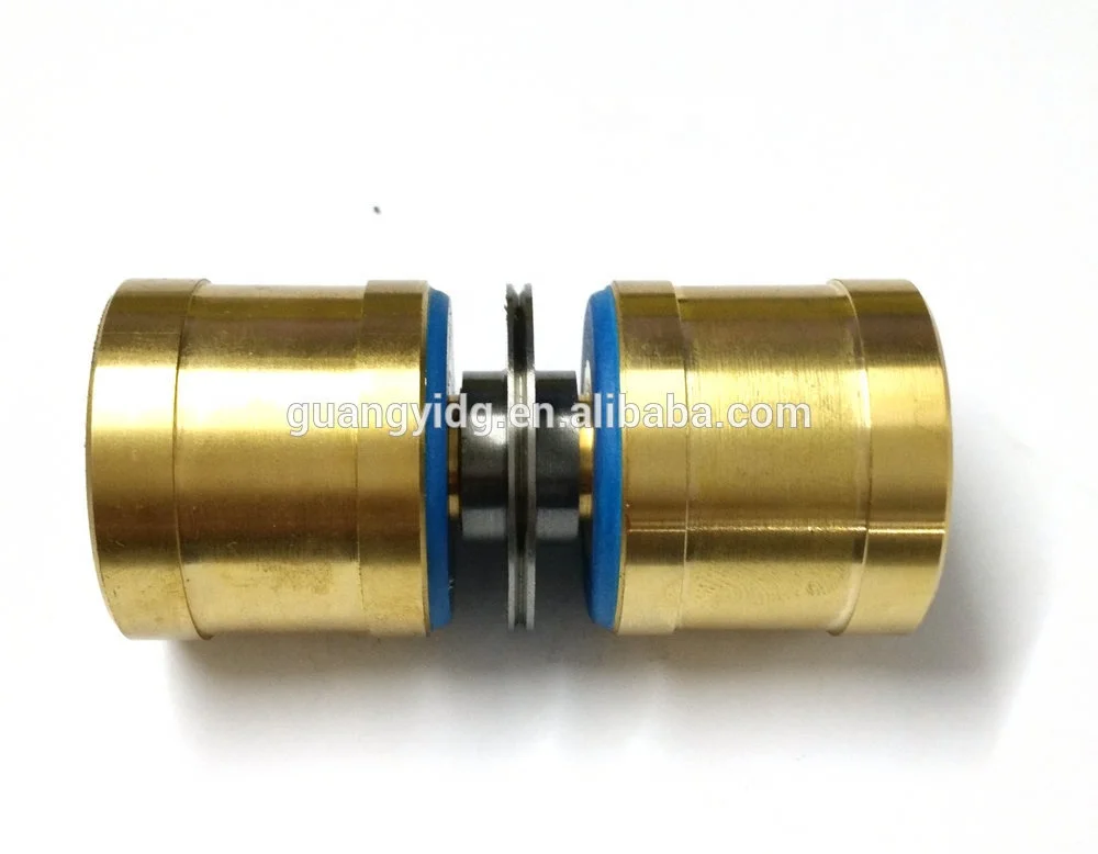 Brass Seat Roller Pulley Assembly 504 OD32 * Length 70mm EDM Wire Cutting Parts