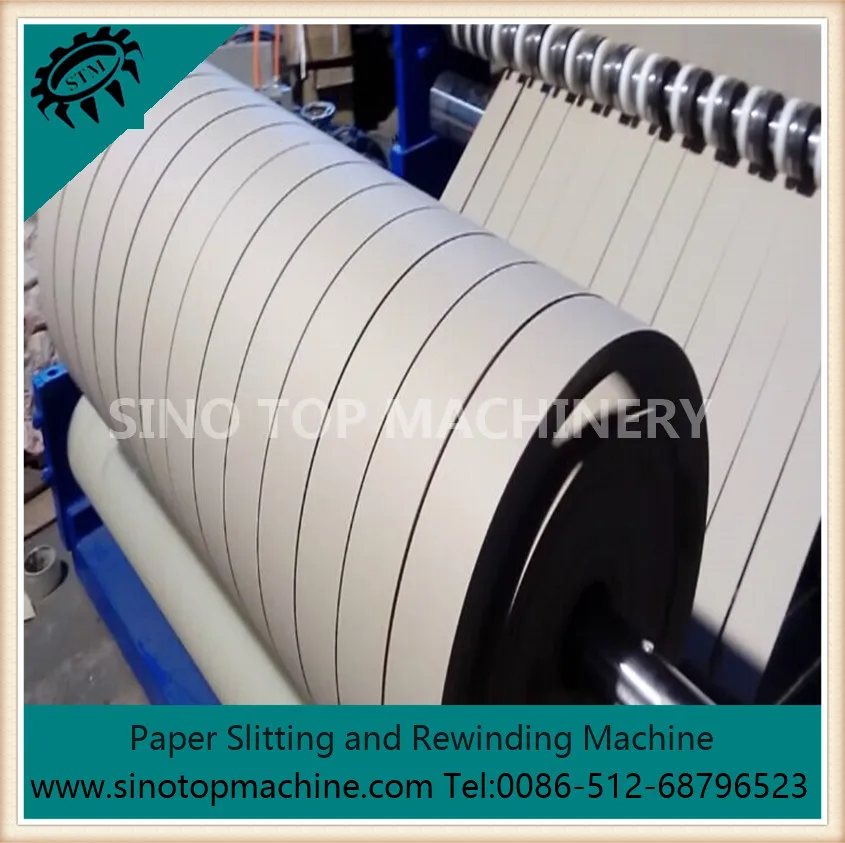 Рулон бумаги бобинорезальная машина сделано в Китае