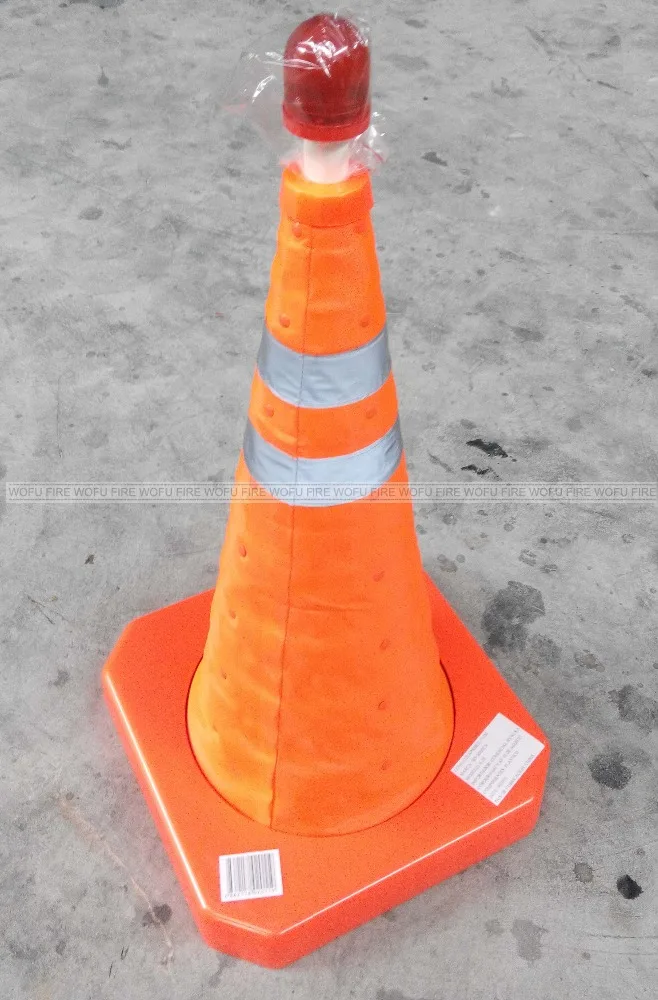 Fluorescent PVC Safety Road Cone, Traffic Cone