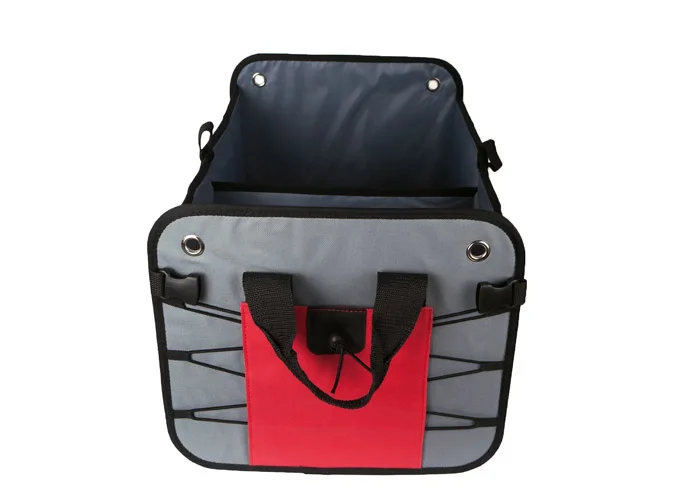 Красный органайзер для багажника автомобиля для продуктов/складные контейнеры для хранения для автомобиля