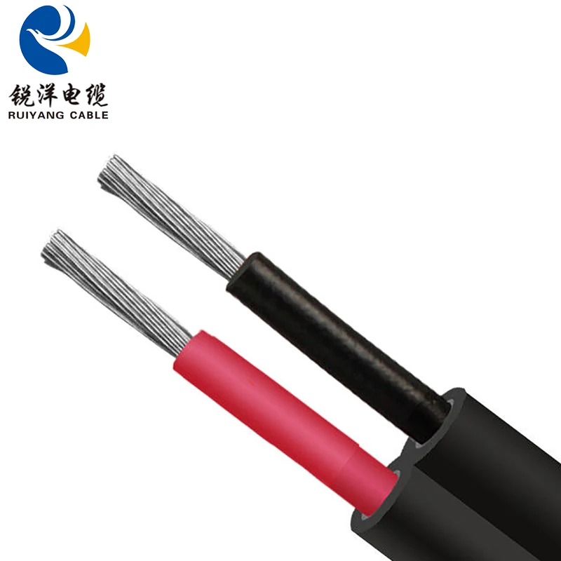Ac Dc Solar Cable -f Photovoltaic Pv Solar Cable 4mm2 Twin Solar Extension Cable 4mm 6mm2