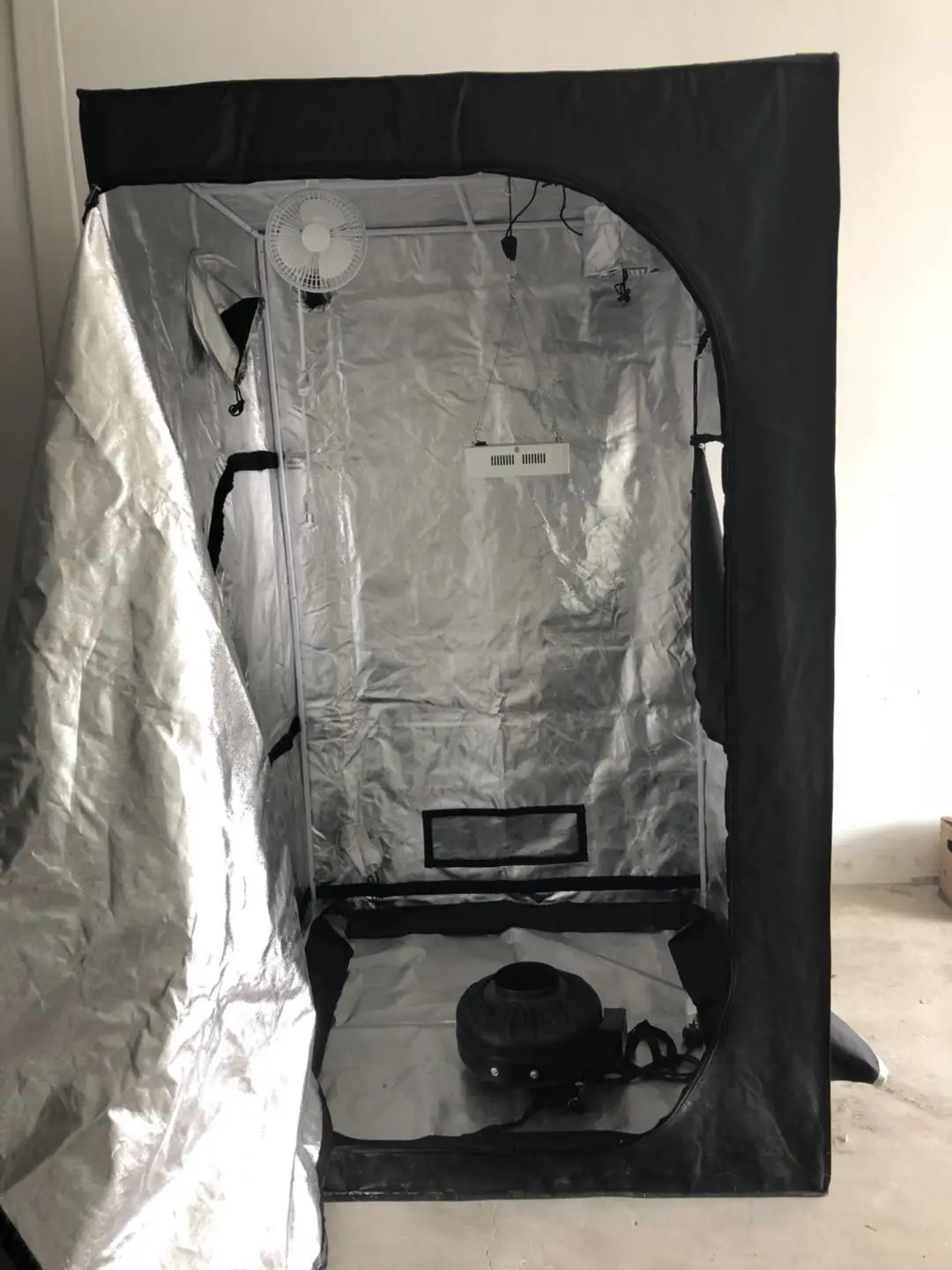 Hydroponic DE 600W 1000W MH HPS growing tent kits