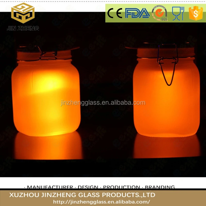 Fashion novel Sun Jar Solar KIDS WEEDING club table Lamp Waterproof powered RGB night light present BABY Beautiful lights