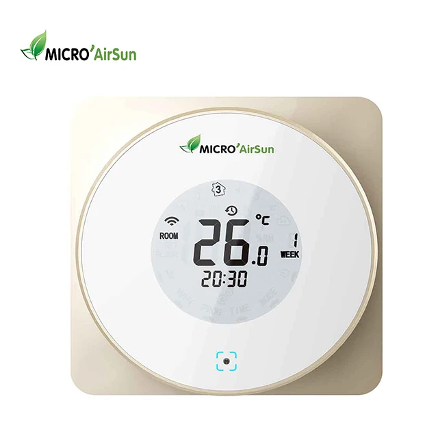 
Temperature Fan Coil Programmable HVAC WIFI Thermostat 