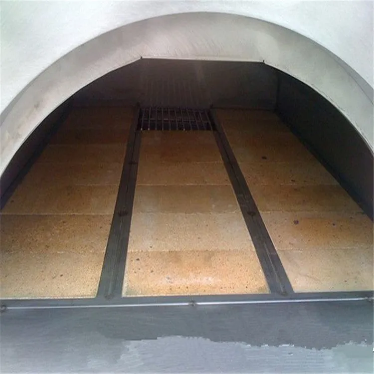 Commercial outdoor charcoal bread wood fired pizza oven