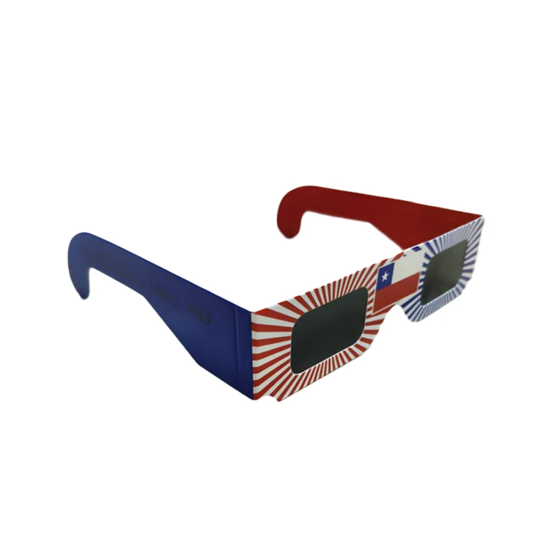 Paper Solar Eclipse Sun Shade 3D Glasses Eclipse Solar Glasses