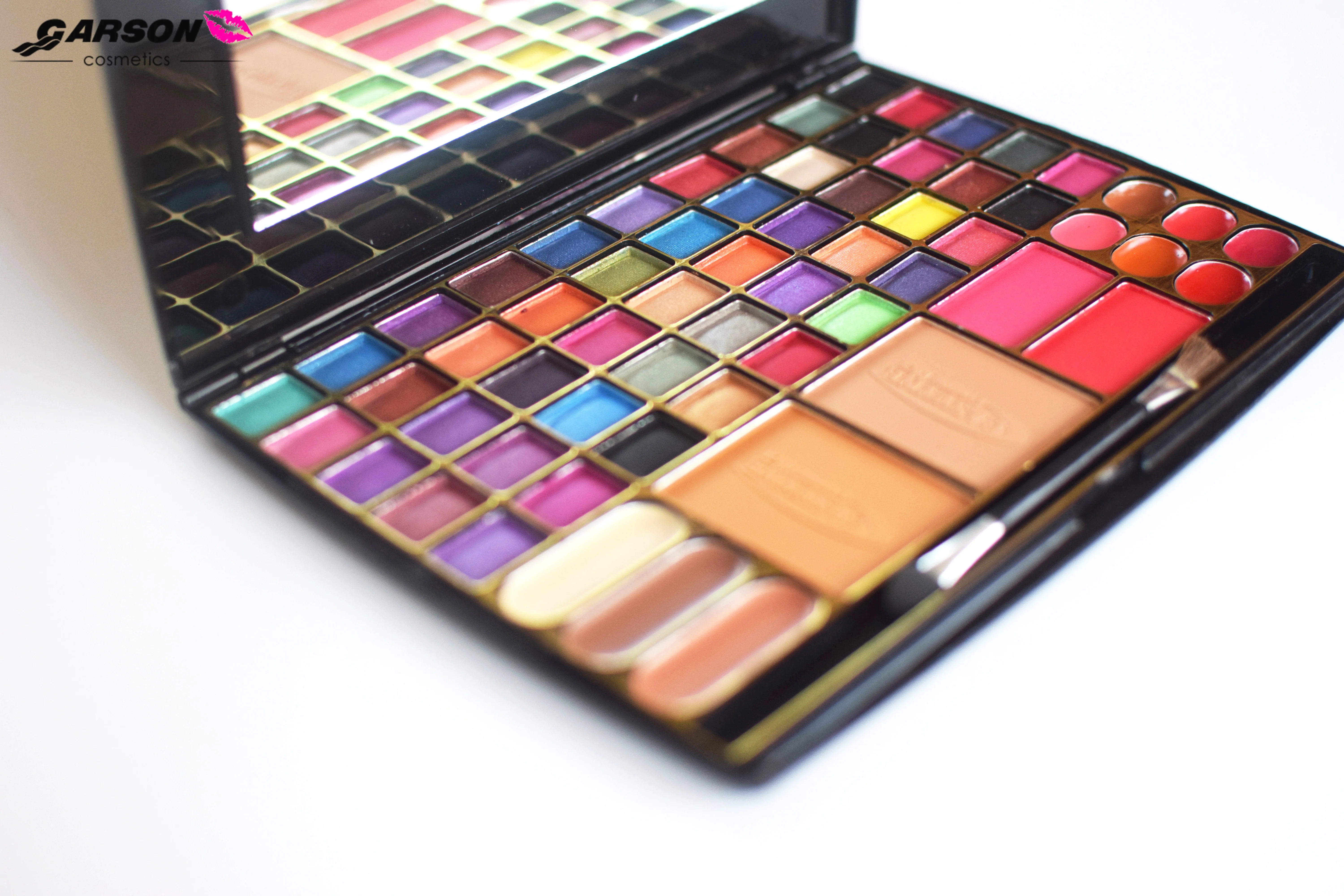 Professional 63 colors eye shadow palette private label