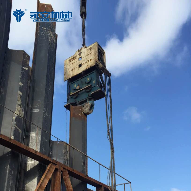 High Efficient Hydraulic Piling machine YZ 230 Piling Machine,Piling Equipment,Piling Rig