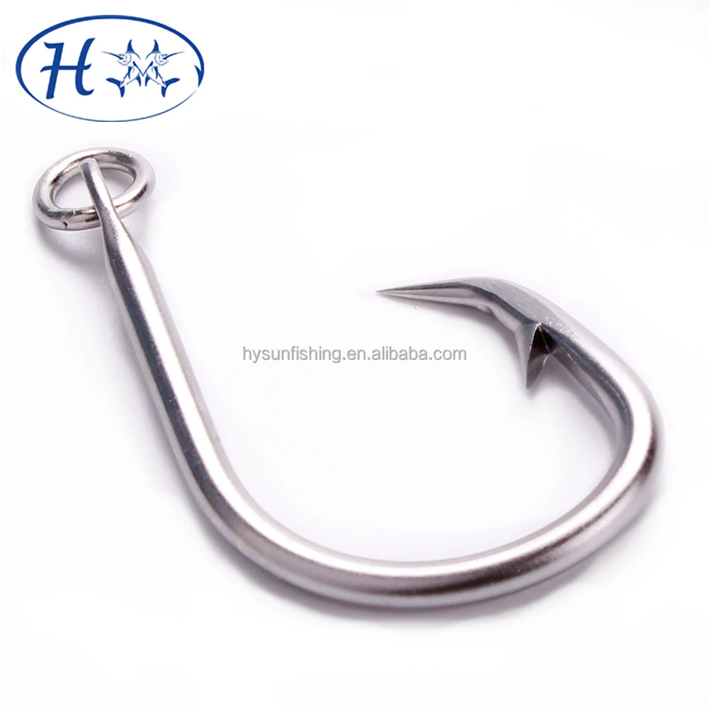 
STAINLESS STEEL TUNA HOOK WITH RING manufacture 