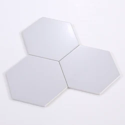 hot sale 200mm*230mm*115mm hexagon tile floor tiles for the bathroom design