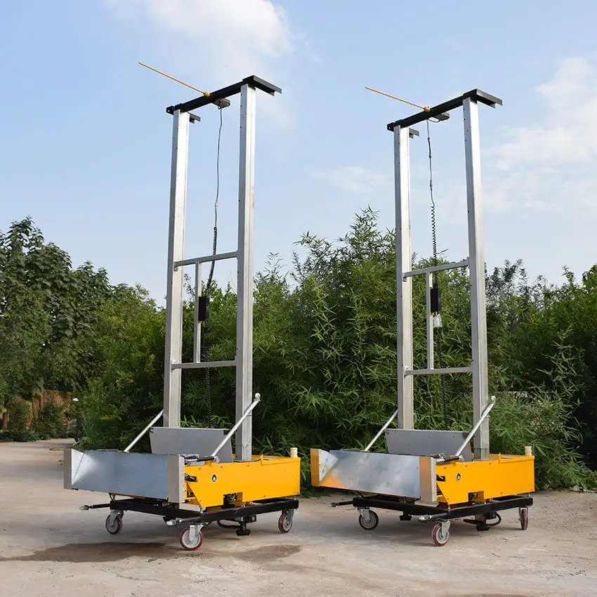 Factory Gypsum Mortar Render Wall Plaster Machine Construction Robot price