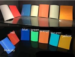 ПЭТ красочный светится в темноте виниловый рулон