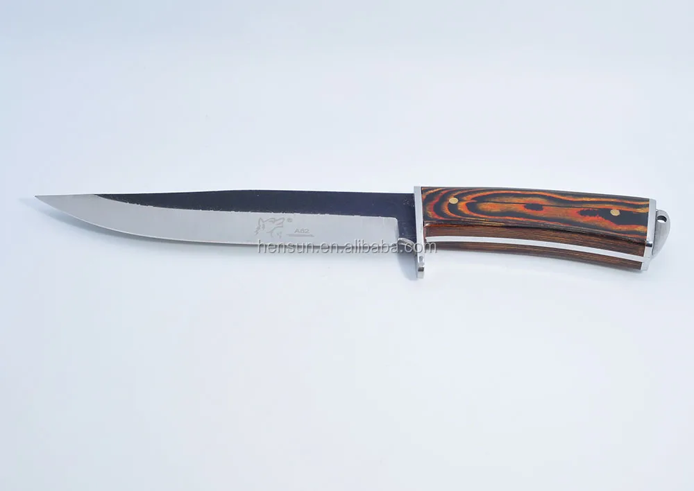 3Cr13 stainless steel titanium knife blade wholesale saber knife
