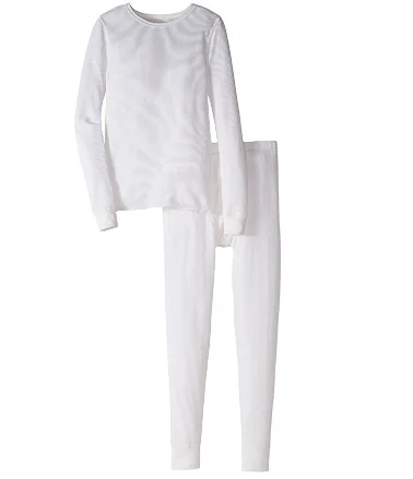 Термобелье вафельное для взрослых и мальчиков с круглым вырезом