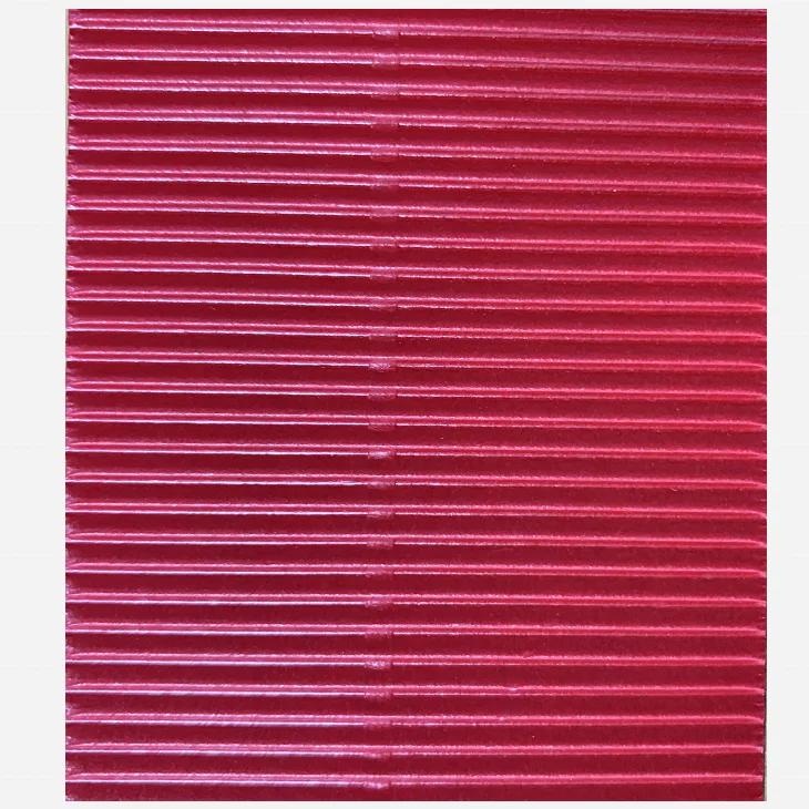 single side E, F, G Wave flute corrugated paper sheet