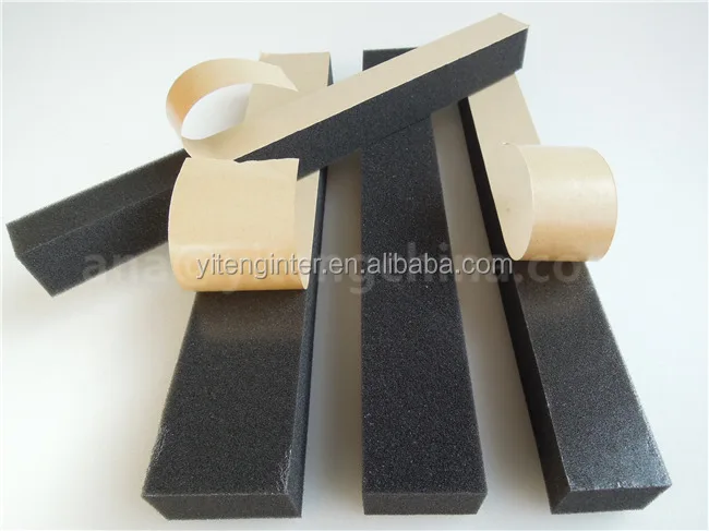 High Density Polyurethane Foam Strip with Different Adhesive Tapes