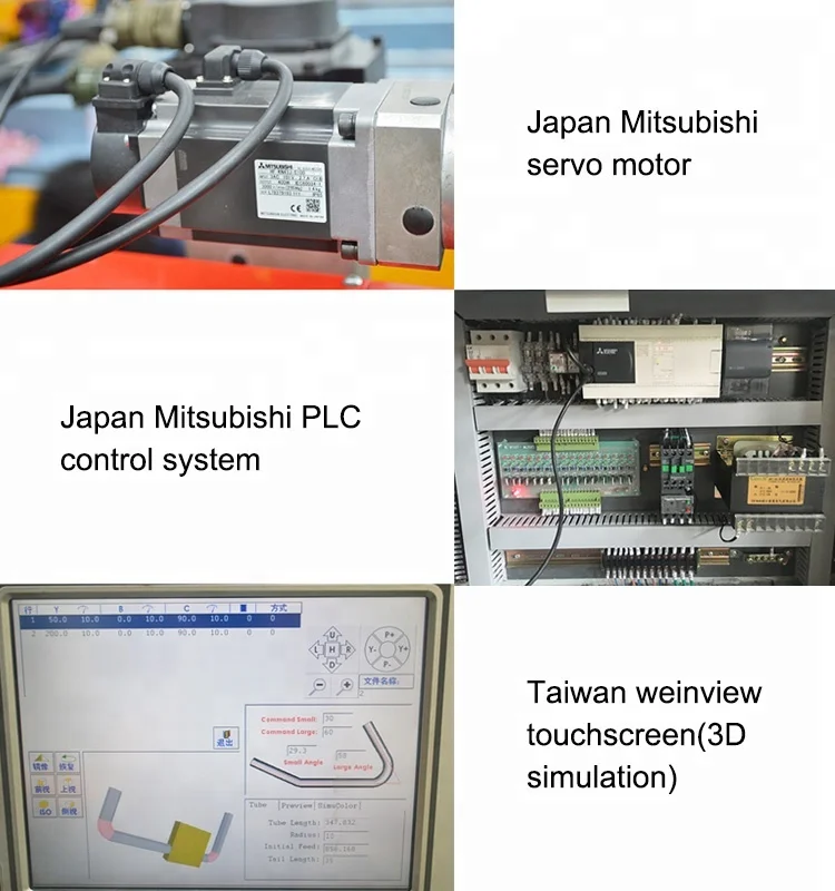 easy operation numerical control bicycle handlebars pipe bending machine for autobike handle