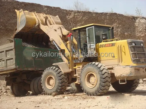 High Quality Zl50 Wheel Loader With Competitive Price DG953 5T Similar New Condition Weichai Engine 4x4 Front Home Use