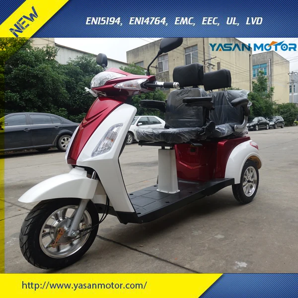 
60V 1000W Two Seat 3 Wheel Electric Motorcycles/Tricycle/Trike/Mobility Scooters for Adult 