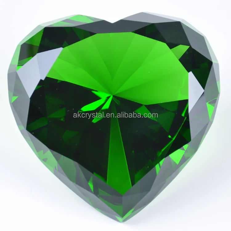 Best sales wedding souvenir love gifts heart shape purple crystal diamond stone