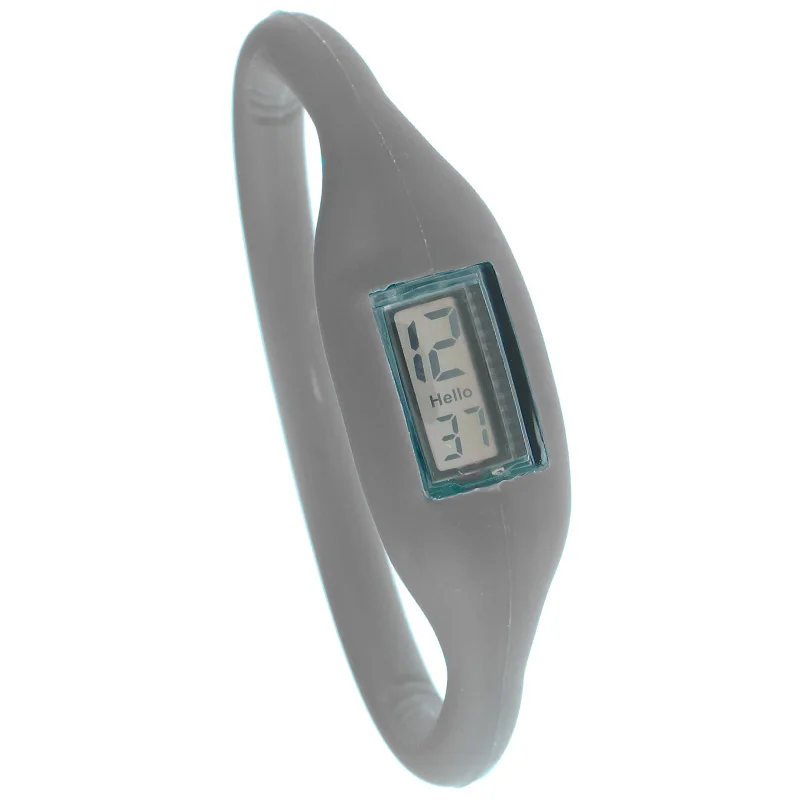 Часы наручные Ion спортивные для мужчин и женщин, модные водонепроницаемые (3 атм) с отрицательным силиконовым желеобразным резиновым покрытием