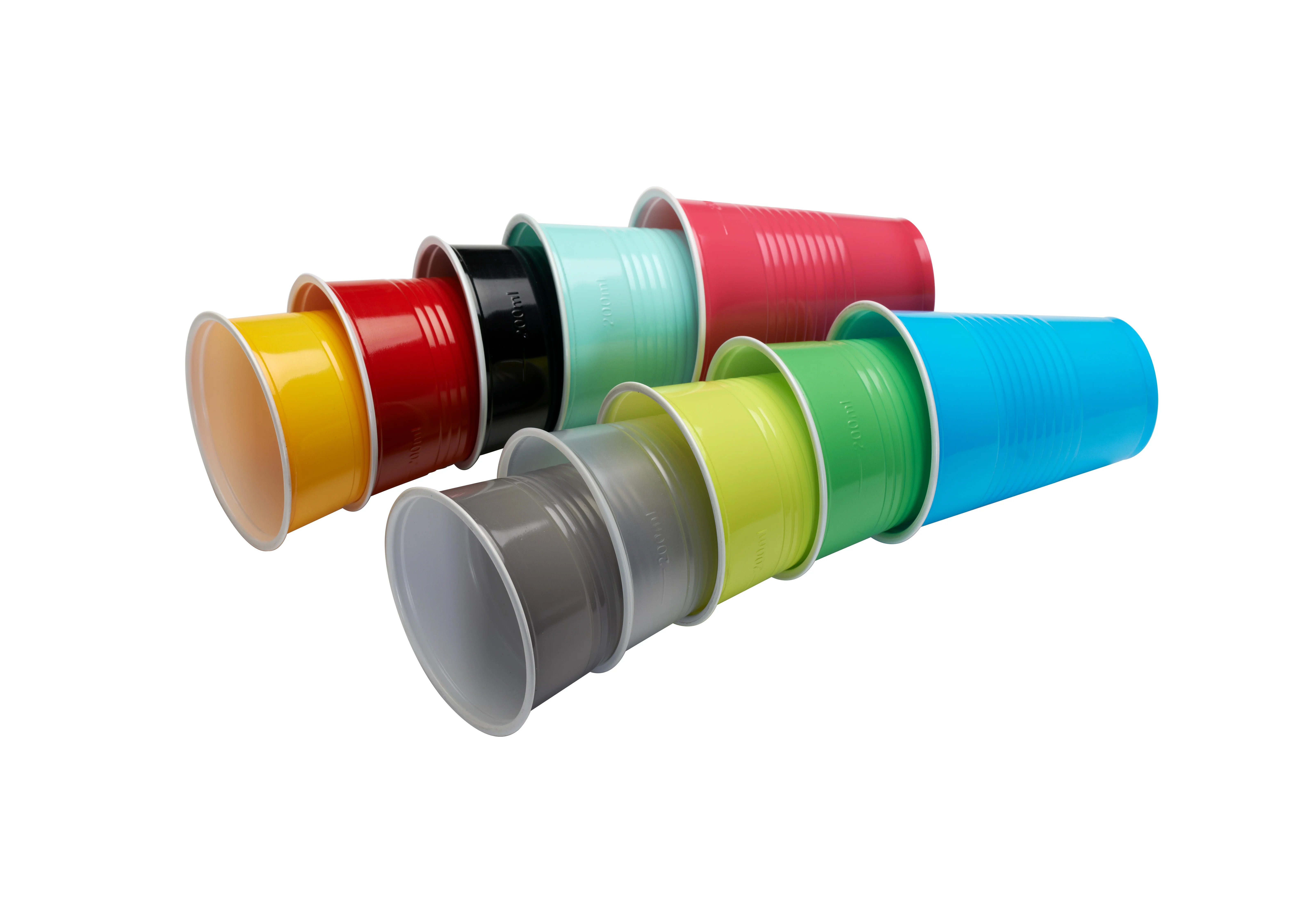 
Colorful Disposable Plastic Cup 
