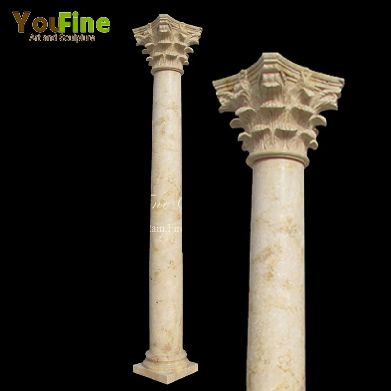 
Decorative Stone Roman Marble Columns for Sale 
