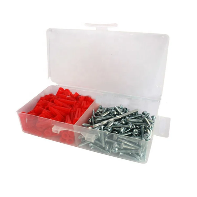 
Competitive Price Customized Oem Self Tapping Screw Plastic Anchor Kits 