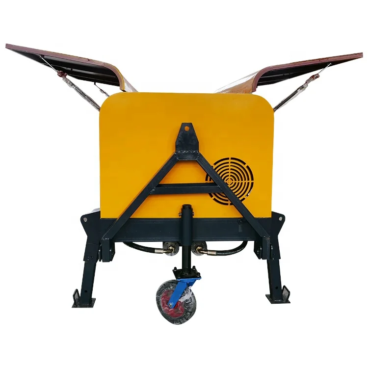 Portable Hydraulic Concrete conveying transport pump for high rise use