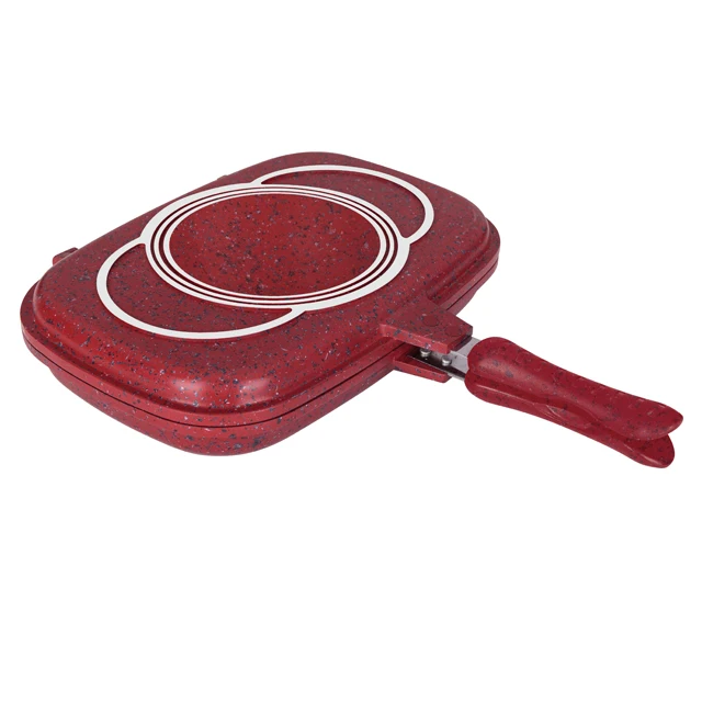 Двойная Сковорода-гриль из алюминиевого