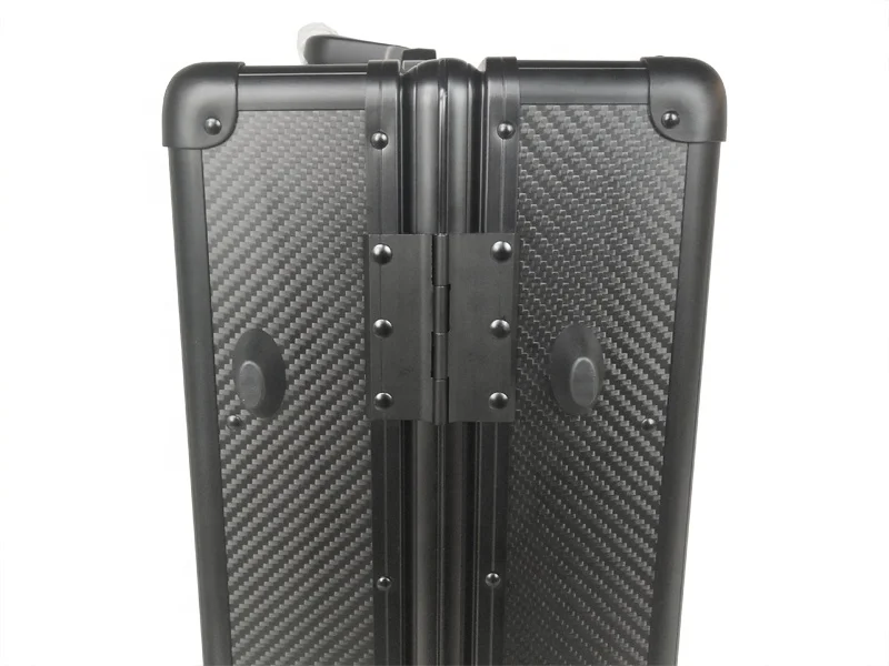 New factory direct sell 100% real carbon fiber trolley luggage suitcase