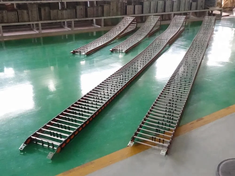 high speed cnc cable chain flexible plastic cable carrier energy chain made in china bridge type cable wire tracks