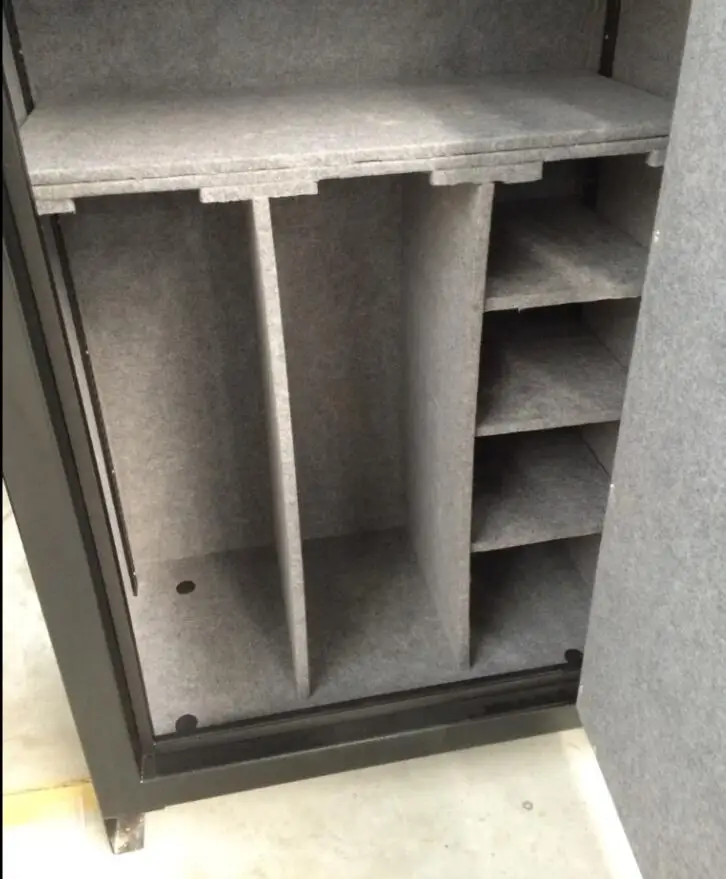 
High security 1 Hour fire rating 24 rifle fireproof gun safe 