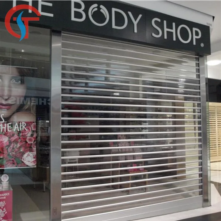 Polycarbonate roll-up door,commercial roll-up door,transparent roll-up door