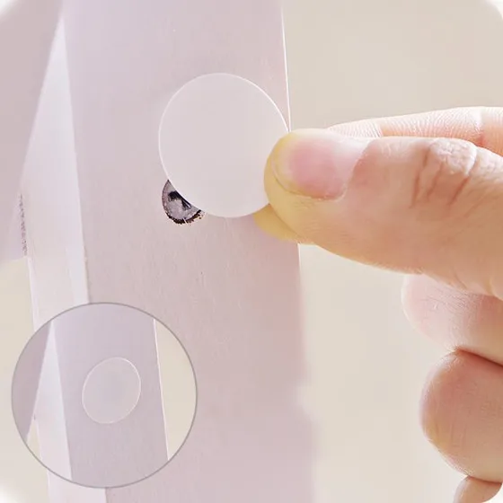 
Desk/ Table Self-adhesive Screw Hole Stickers Covers 