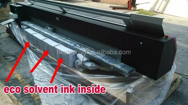 Galaxy UD3212LD 2 dx5 heads 3.2m 1440dpi eco solvent printer flex banner printer large format printing machine