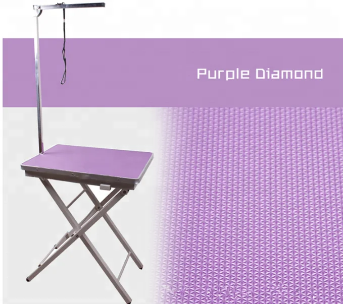 Chun Zhou Dog Foldable Table Light Weight adjustable-height Pet Grooming Table asy to clean  N-306