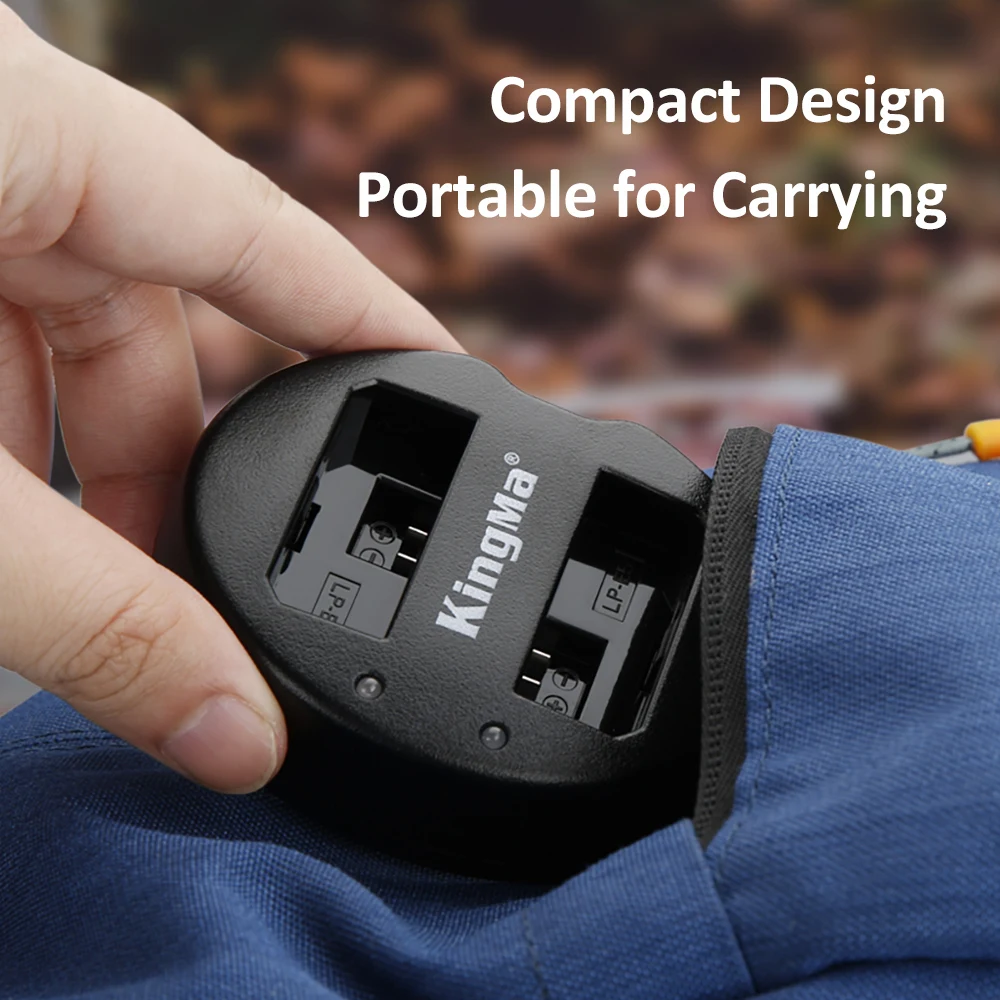 
KingMa 1150mAh LP-E5 Li-ion Battery and Dual Charger for Canon EOS Rebel XS, Rebel T1i, Rebel XSi, 1000D, 500D, 450D 