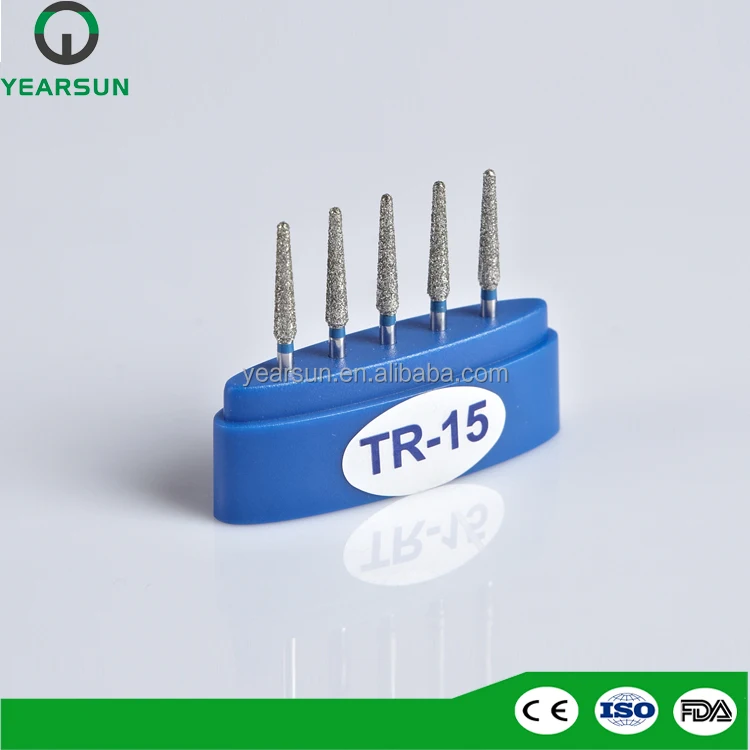 Mani carbide dental diamond burs with low price for high speed handpiece