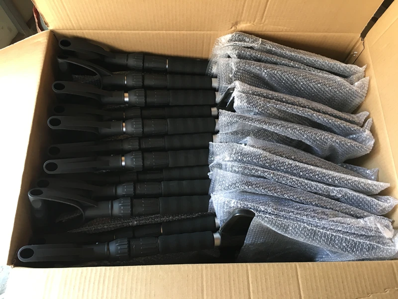 2019 new design light weight portable china car auto atv telescopic collapsible plastic snow shovel for gift